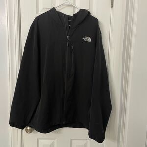 The North Face Men’s XXL Black Hooded Softshell Jacket